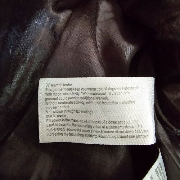 Andrew Marc Puffer Jacket 650 Fill Power Down, Black, Size XL - Picture 8 of 12